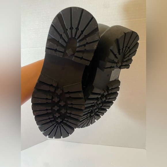 H&M Women’s Chunky-soled loafers Black Size 38/US 7 “as is” - Picture 7 of 11